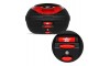 BAULETO GIVI E-350 PRETO COM LENTE VERMELHA FLOW 35 LTS